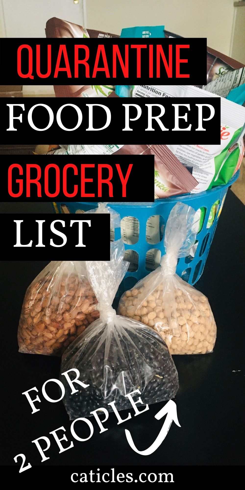 Food Prep for Quarantine 30 Days of Meals for Two People Caticles